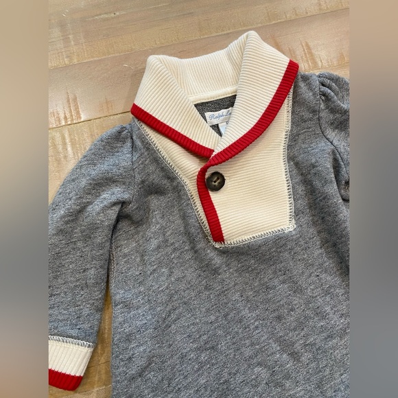 Ralph Lauren baby girl 2 piece sweater knit dress - Picture 4 of 12